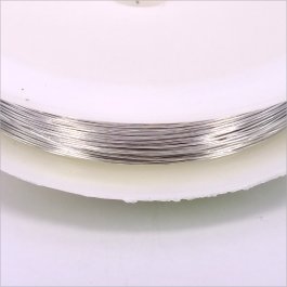 Drôt 0,3mm, cievka 10m, platina (1508_10)